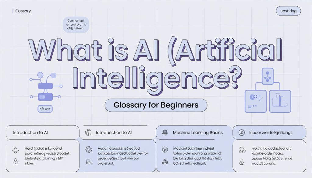 What is AI (Artificial Intelligence)? Glossary for Beginners