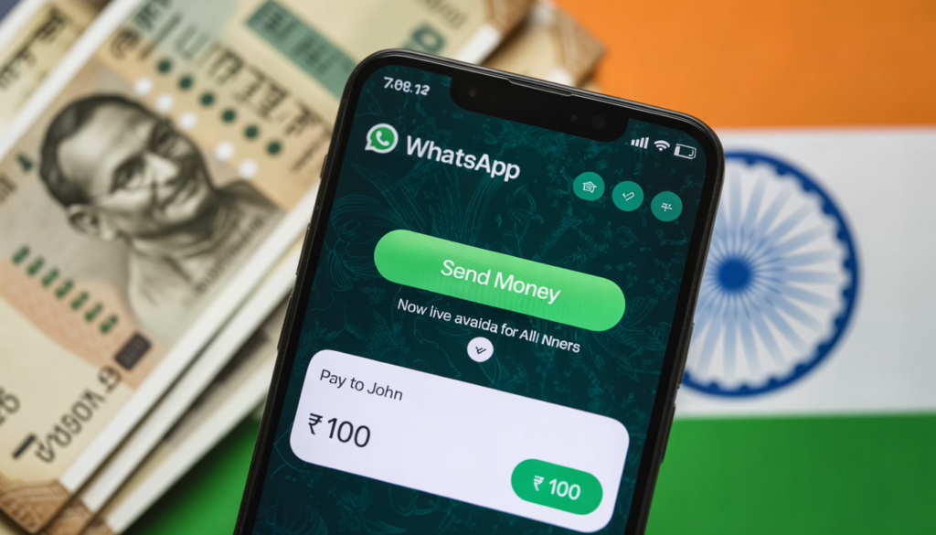 WhatsApp UPI Payments Now Live for All Indian Users WhatsApp UPI Payments Now Live for All Indian Users