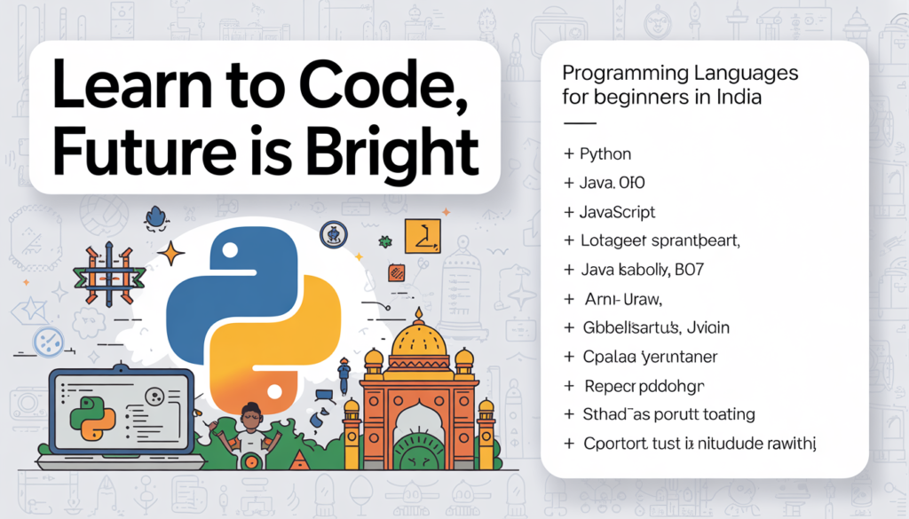 Best Programming Languages for Beginners in India (2025 Guide)