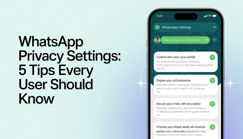 WhatsApp Privacy Settings: 5 Tips Every User Should Know