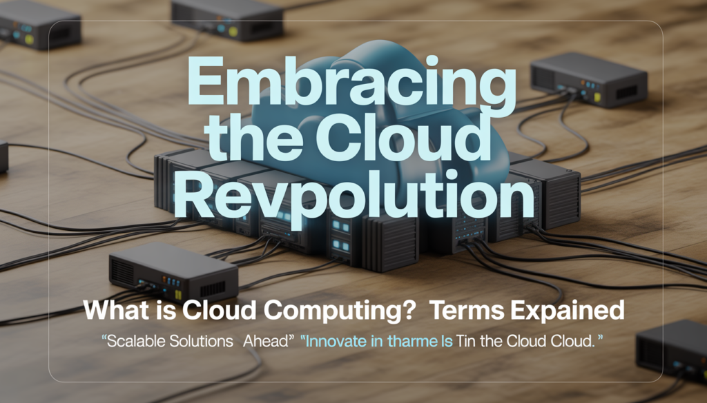 What is Cloud Computing? Basic Terms Explained