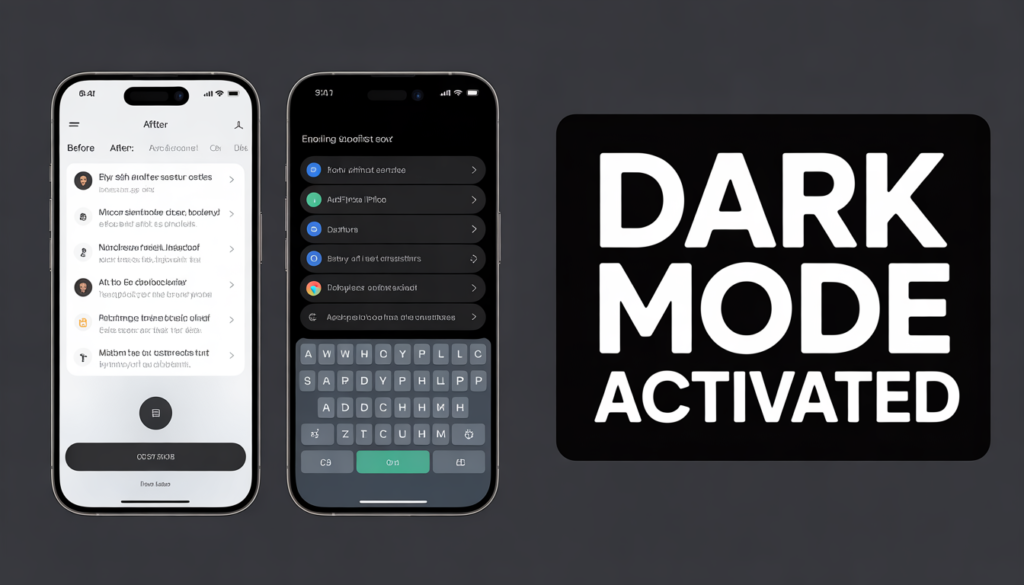 How to Enable Dark Mode on Android and iPhone